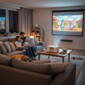 Alternative view of Vidéoprojecteur LUMINO™ T7, Le cinéma à domicile sans compromis