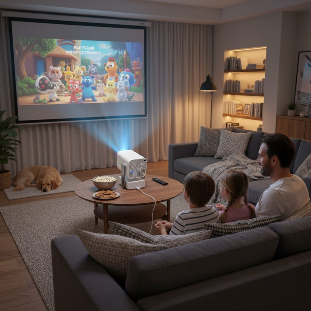 Vidéoprojecteur LUMIQ™ vision 100, L'expérience cinéma à domicile en haute définition – Image 3