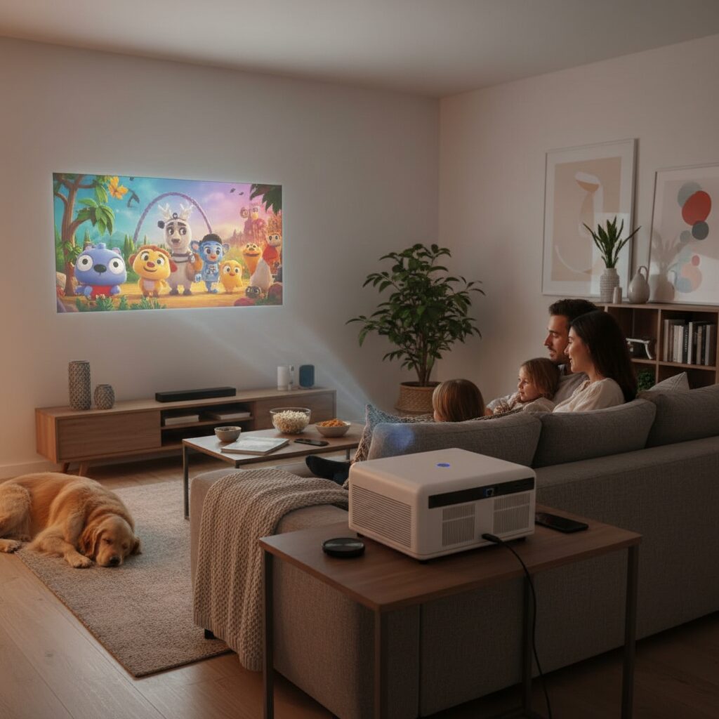 Vidéoprojecteur LUMIVIEW™ U14, L'expérience cinéma maison en haute définition – Image 2
