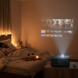 Alternative view of Vidéoprojecteur LUMIVIEW™ TD98X, L'expérience cinéma 4K sans effort chez vous