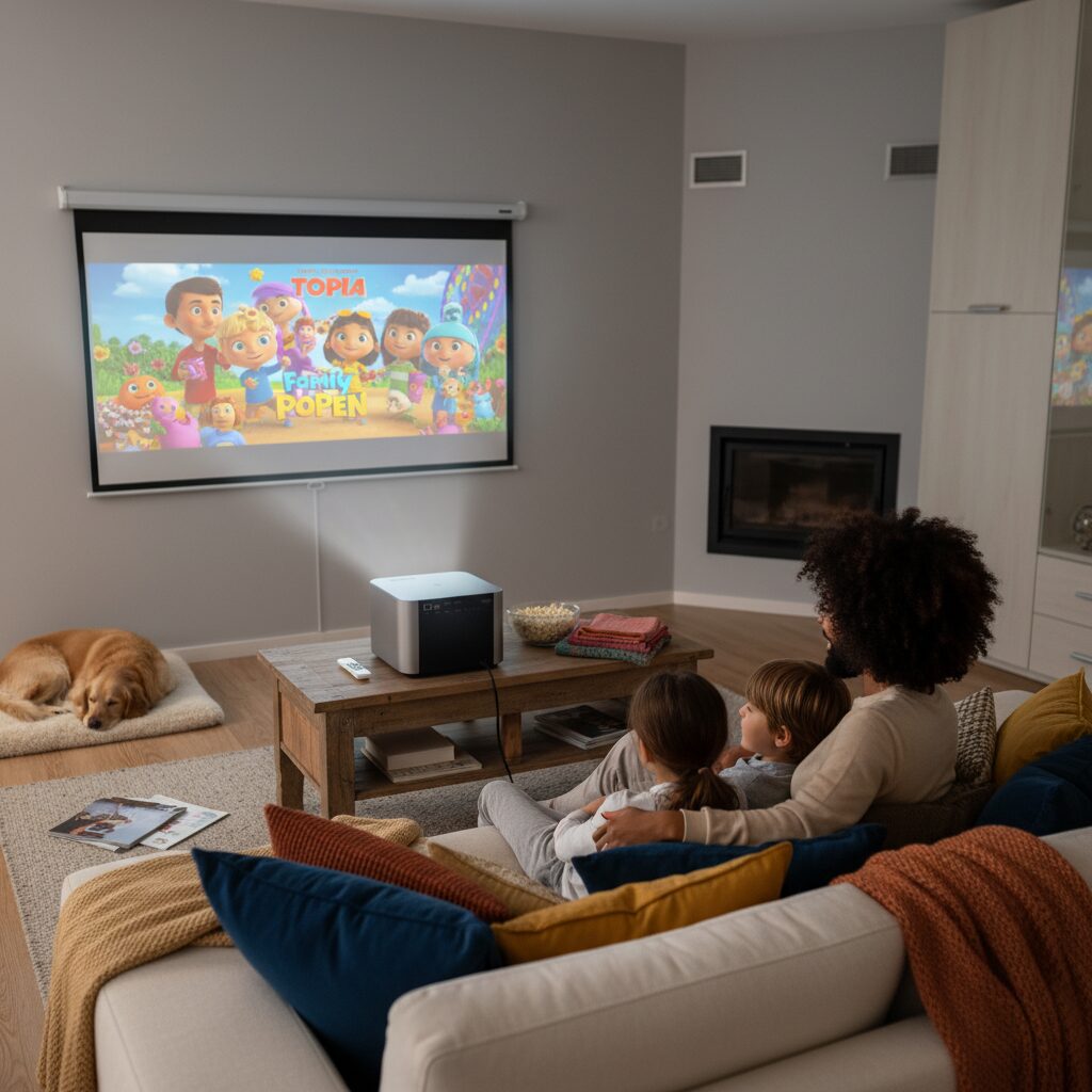 Vidéoprojecteur LUMIVISION™ TDA6, L'expérience cinéma 4K chez vous – Image 2