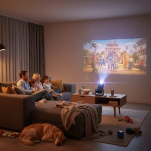 Alternative view of Vidéoprojecteur VISTRA™ Orbit 270, Une expérience cinématographique immersive chez vous