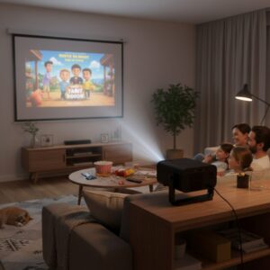 Alternative view of Vidéoprojecteur LUMIO™ V180, Le cinéma immersif à domicile en toute simplicité