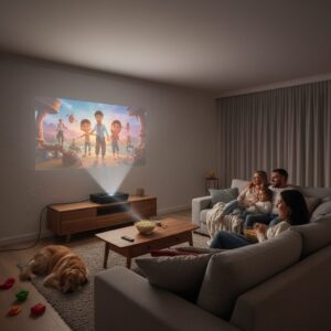Alternative view of Vidéoprojecteur LUMIVIEW™ UltraX, L'expérience cinéma maison en Full Ultra HD
