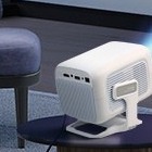 Mini Vidéoprojecteur Nomade 500 g, 600 ANSI, Rotatif, vue de trois quarts