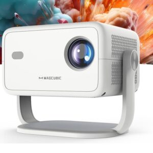 Mini Vidéoprojecteur 650 ANSI, Support Rotatif 360°, 1080p Natif, vue principale