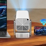Mini Vidéoprojecteur 750 ANSI, 1080p Natif, Android, detail de la connectique