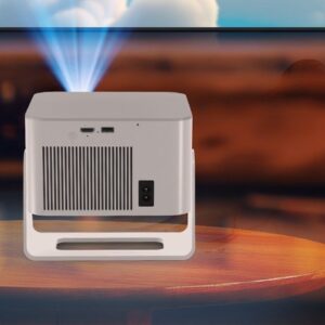 Mini Vidéoprojecteur 900 ANSI, Autofocus, 1080p Natif, detail de la connectique
