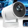 Mini Vidéoprojecteur Compact 20 cm, 1080p Natif, 400 ANSI, vue principale