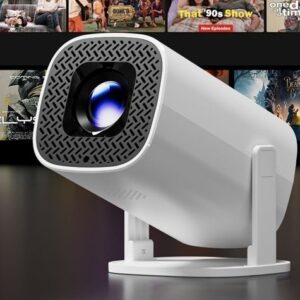 Cheap Mini Projector 600 g, Android 14, Wi-Fi 6