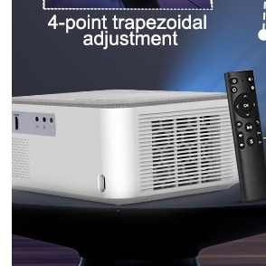 Vidéoprojecteur Portable Léger 2 kg, 1100 ANSI, 1080p Natif, vue de face
