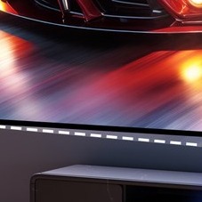 Vidéoprojecteur Portable 3000 ANSI, Autofocus par Capteur, Android, vue de trois quarts