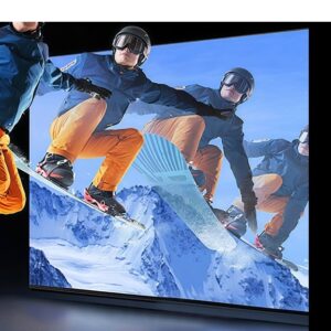 Vidéoprojecteur Portable 3800 ANSI, Bloc Optique Scellé, Android, vue de trois quarts