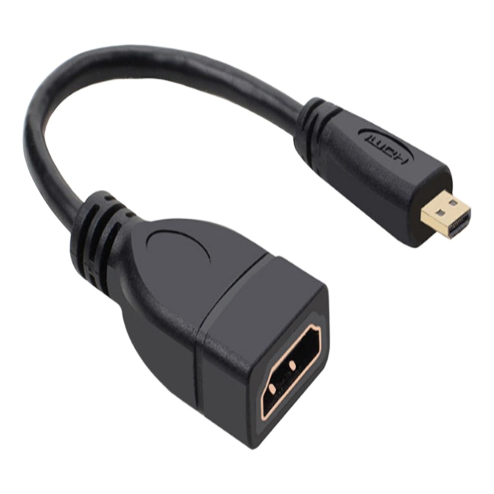 Adaptateur cable videoprojecteur micro HDMI vers femelle standard, vue principale