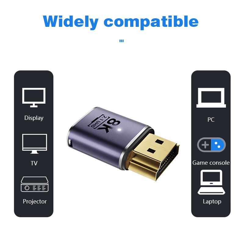 Adaptateur câble vidéoprojecteur mini et micro HDMI, vue principale