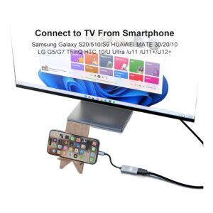 Adaptateur cable videoprojecteur USB C vers HDMI 8K, detail
