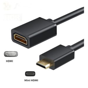 Adaptateur mini HDMI vers HDMI en 4K a 60 Hz, 2.0, vue principale