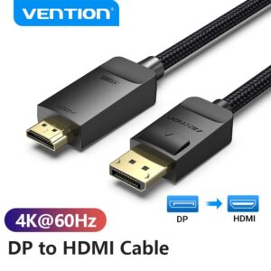 Câble DisplayPort HDMI 4K 60 Hz, gaine tressée, vue principale