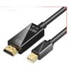 Câble mini DisplayPort HDMI 4K, longueur de 1,8 mètre, vue principale