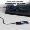 Câble USB-C vers mini HDMI 1,8 m, 4K 60 Hz, câble vidéoprojecteur, vue principale