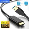 Câble USB HDMI 1080p, longueur d'un mètre quatre-vingts, vue principale