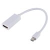 Cable videoprojecteur : adaptateur Mini DisplayPort vers HDMI, vue principale