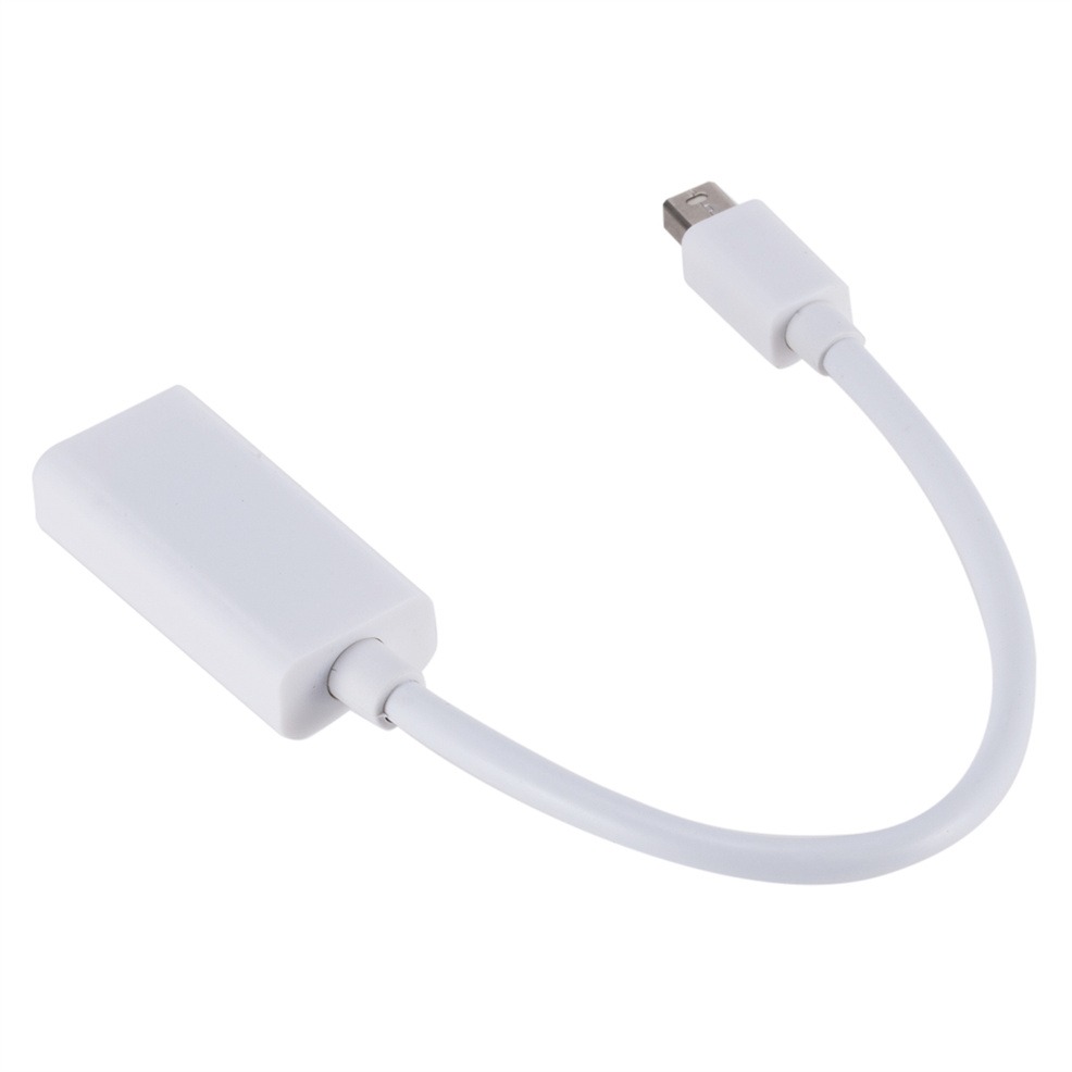 Cable videoprojecteur : adaptateur Mini DisplayPort vers HDMI, vue de face