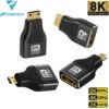 Cable videoprojecteur adaptateur mini et micro 8K, vue principale