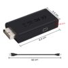 Cable videoprojecteur, adaptateur ps2 HDMI audio video avec cable USB, vue principale