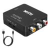 Câble vidéoprojecteur, convertisseur AV RCA vers HDMI, vue principale