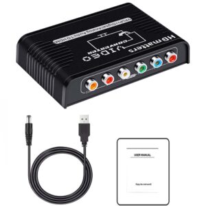 Câble vidéoprojecteur convertisseur composantes vers HDMI, vue principale