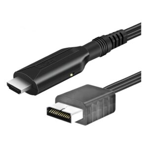 Cable videoprojecteur convertisseur PS2 vers HDMI, vue principale