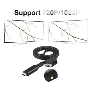 Cable videoprojecteur convertisseur PS2 vers HDMI, vue de face