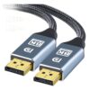 Cable videoprojecteur DisplayPort 1.4 en 4K a 144 Hz, vue principale