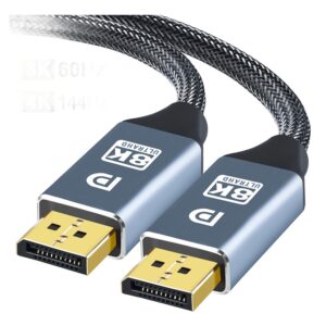Cable videoprojecteur DisplayPort 1.4 en 4K a 144 Hz, vue principale
