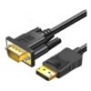 Câble vidéoprojecteur DisplayPort vers VGA, longueur 1,8 m, vue principale