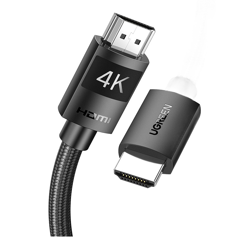 Cable videoprojecteur HDMI 2.0 haute definition pour consoles, vue principale