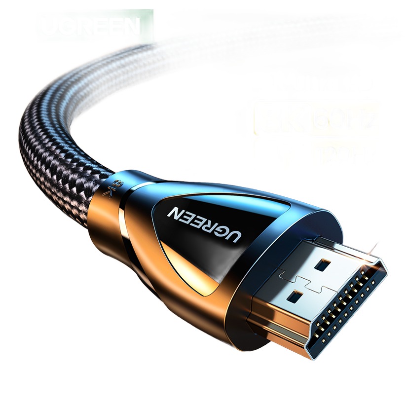 Cable videoprojecteur HDMI 2.1, 8K à 60 Hz et 4K à 120 Hz, vue principale