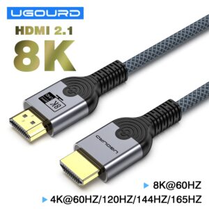 Cable videoprojecteur HDMI 2.1 en 8K et cuivre massif, vue principale