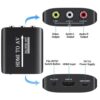 Câble vidéoprojecteur HDMI vers sortie composite RCA, vue principale