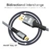 Cable videoprojecteur Mini DisplayPort vers DisplayPort, vue principale