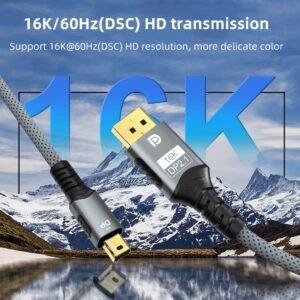 Cable videoprojecteur Mini DisplayPort vers DisplayPort, detail