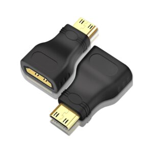 Câble vidéoprojecteur, mini raccord HDMI mâle vers femelle, detail