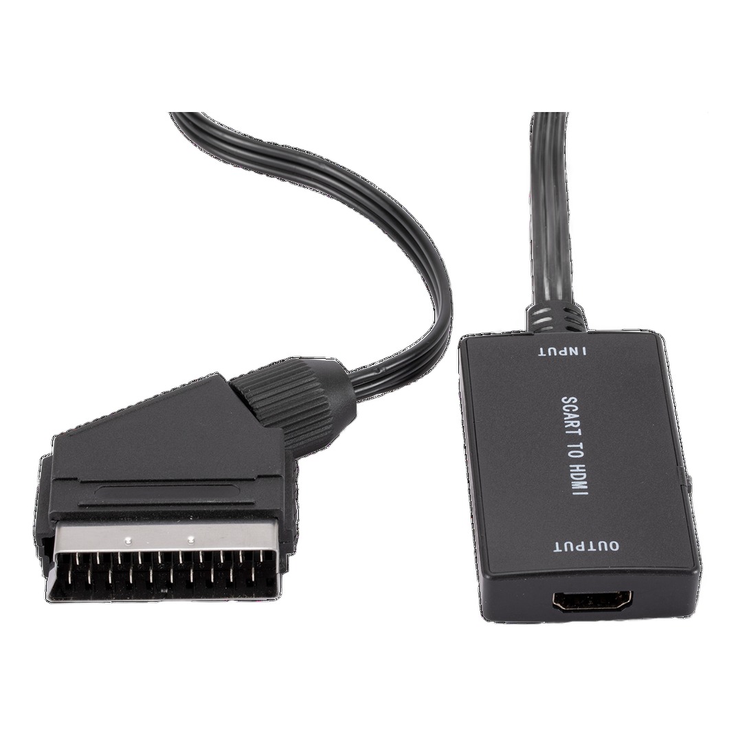 Câble vidéoprojecteur péritel vers HDMI, convertisseur 720p ou 1080p, vue principale