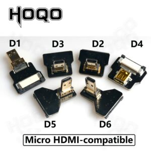 Cable videoprojecteur ruban FPV micro HDMI 90 degres, detail