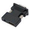 Câble vidéoprojecteur VGA vers HDMI, convertisseur intégré, vue principale