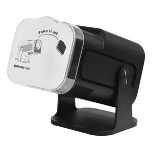 Cache objectif projecteur HY320 Mini, protection anti-poussière, vue de face