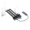 Commutateur cable videoprojecteur HDMI deux postes vers un ecran, vue principale