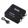 Convertisseur AV RCA vers HDMI 1080p, câble vidéoprojecteur rétro, vue principale
