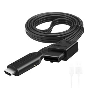 Convertisseur cable videoprojecteur console retro vers HDMI, vue principale